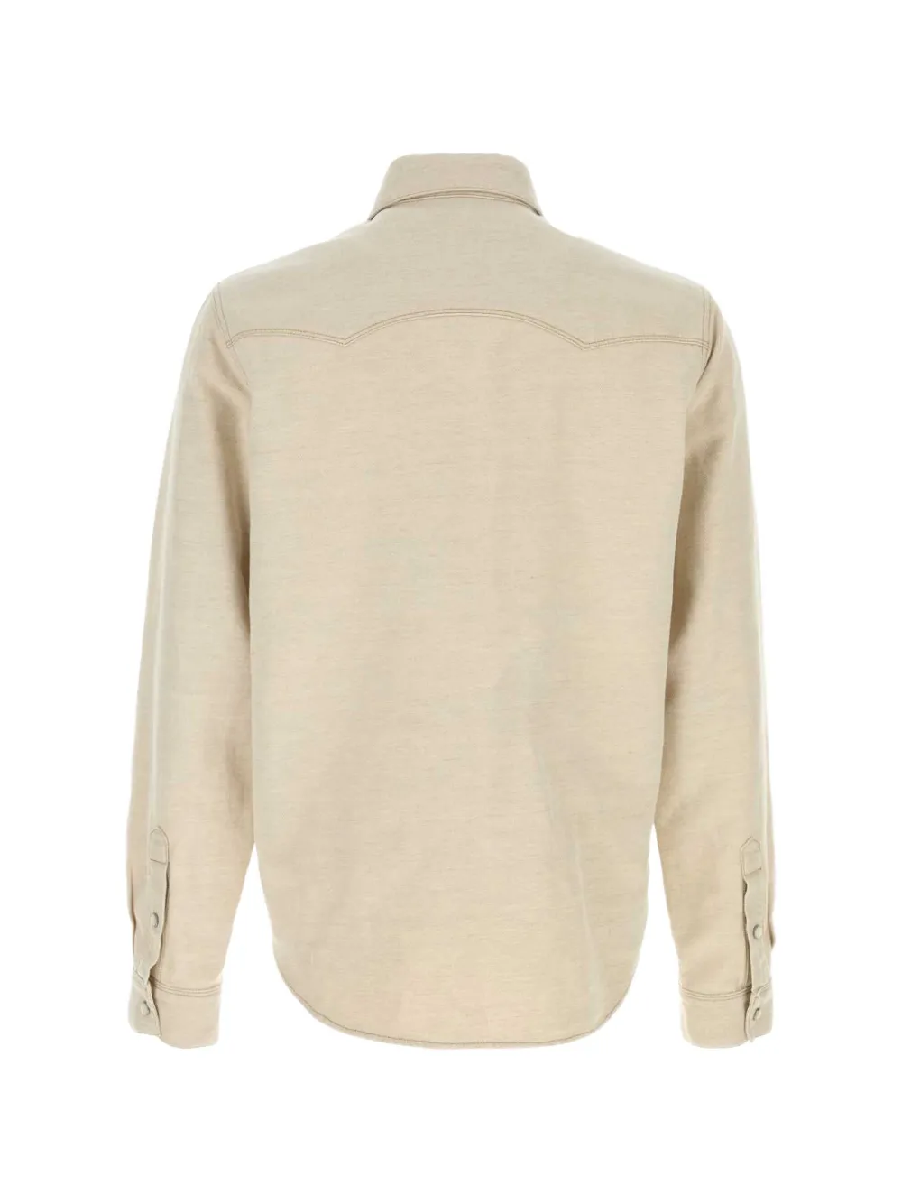 FENDI Selleria denim shirt Beige