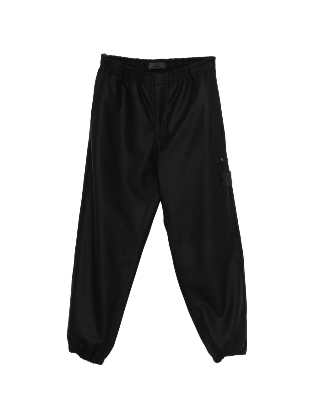 Stone Island Cargohose mit Logo-Patch - Schwarz