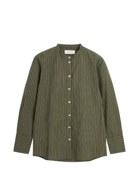 Skall Studio Scot striped cotton shirt