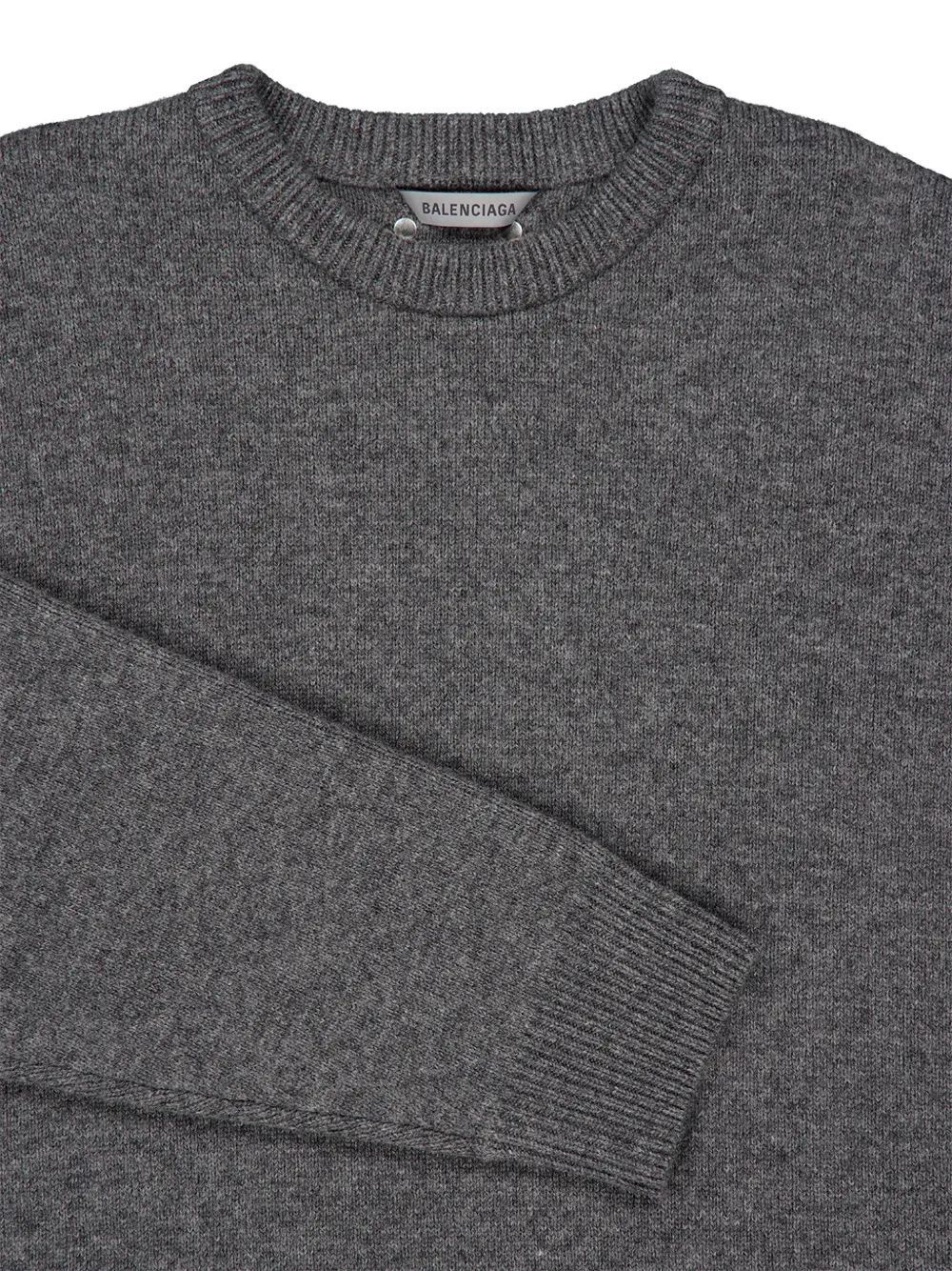 Balenciaga City knitted sweater Grijs