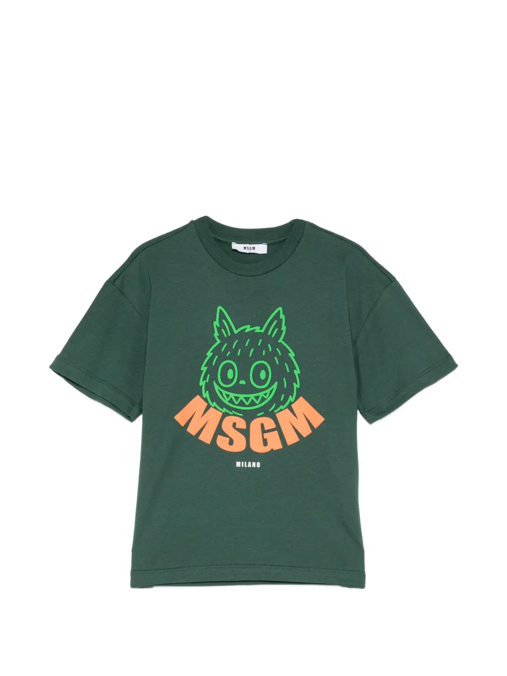 MSGM Kids Over T-shirt - Verde