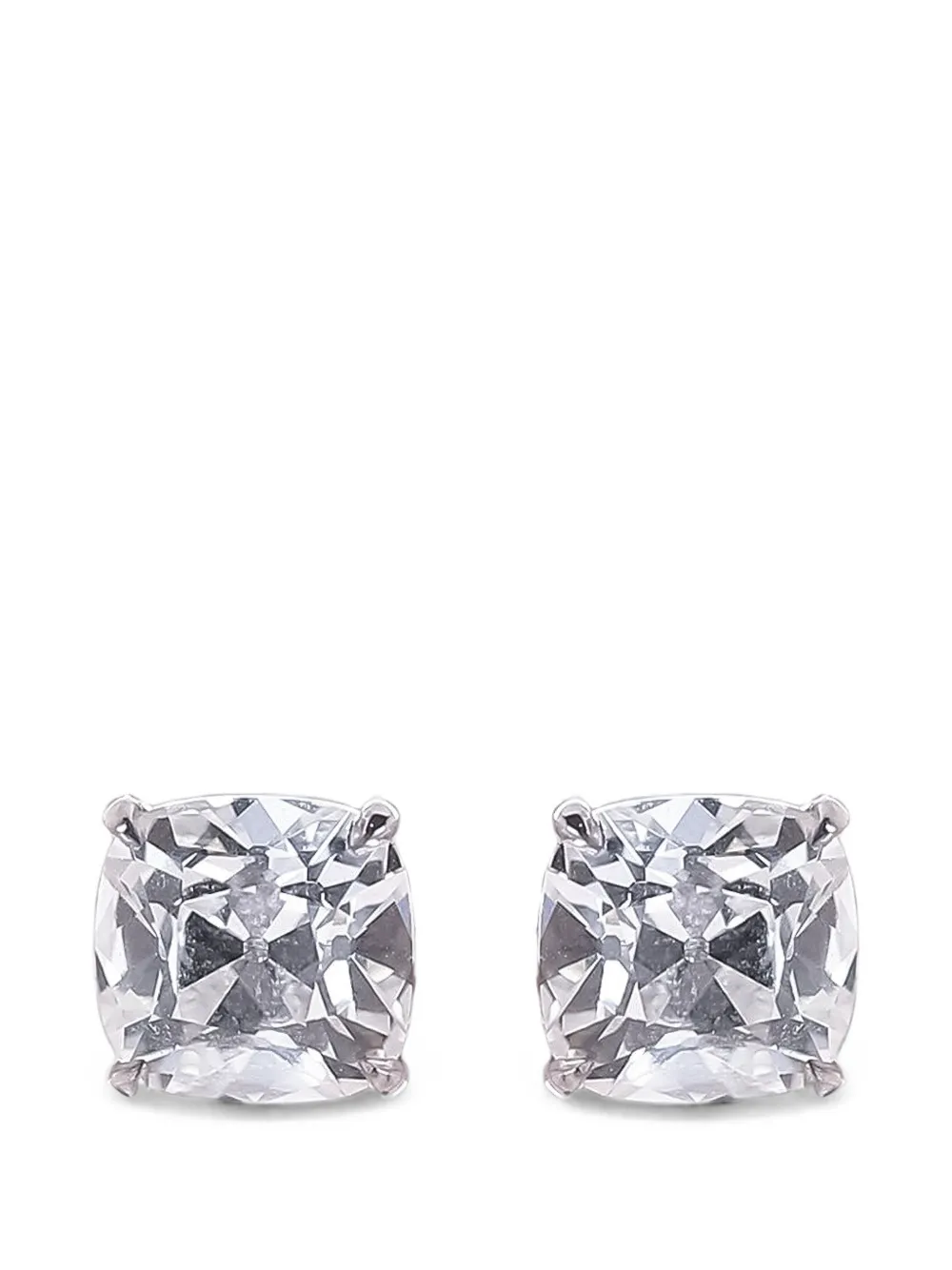 with love lab-grown diamond Old Mine earrings - Argento