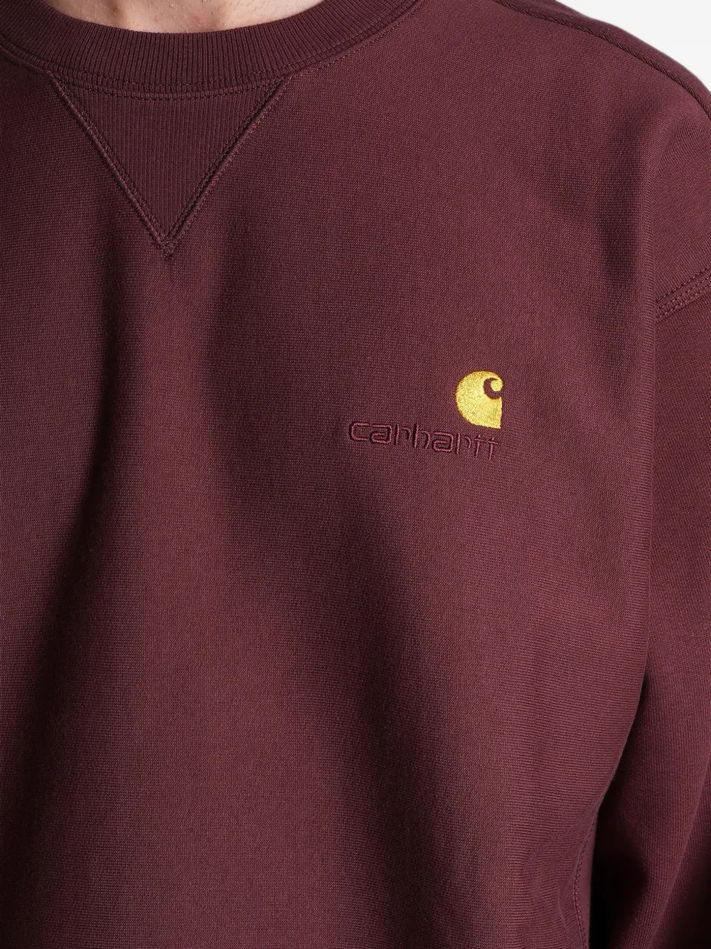 Carhartt WIP Trui met geborduurd logo Rood