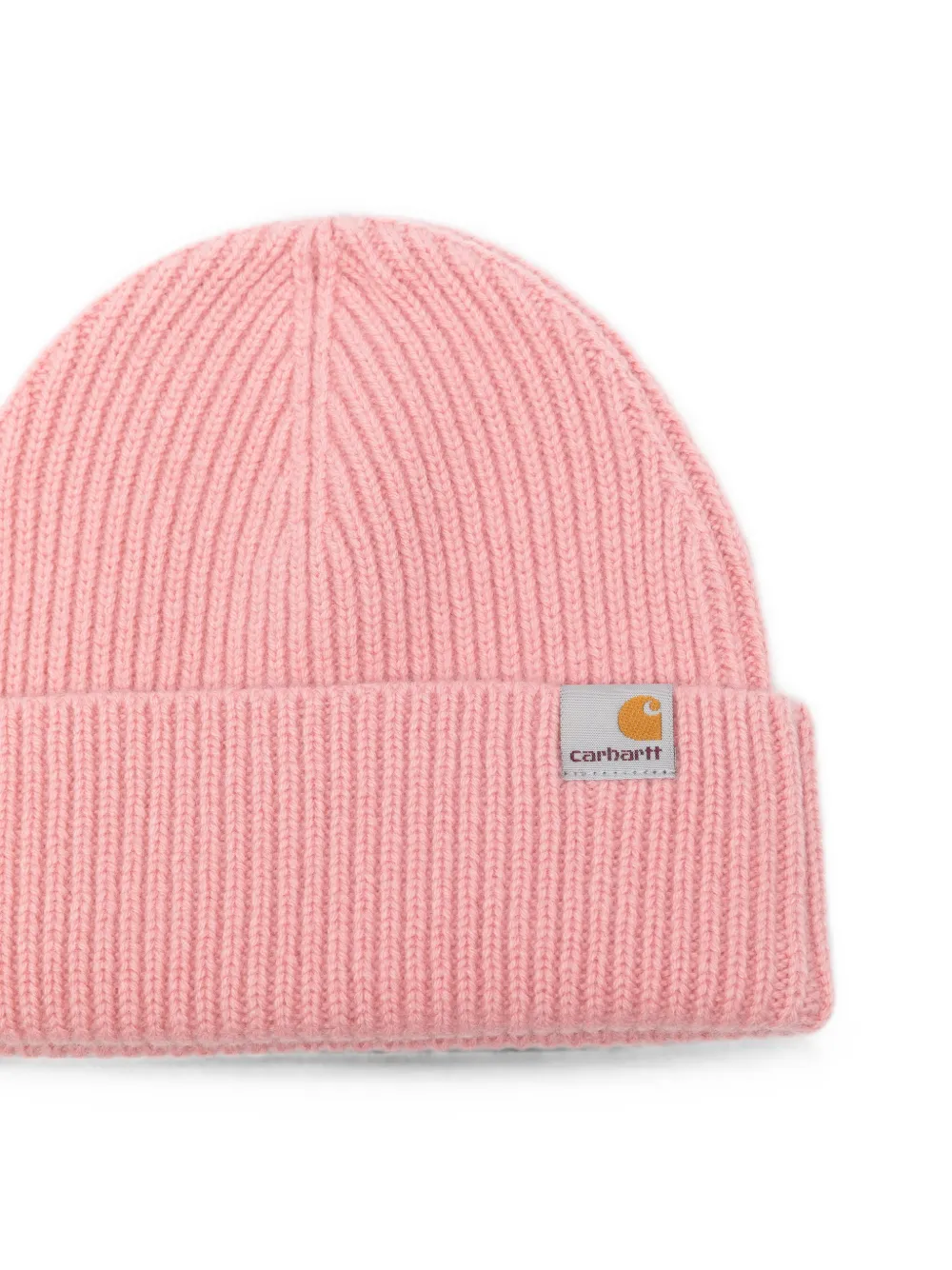 Carhartt WIP Gabe ribgebreide muts Roze