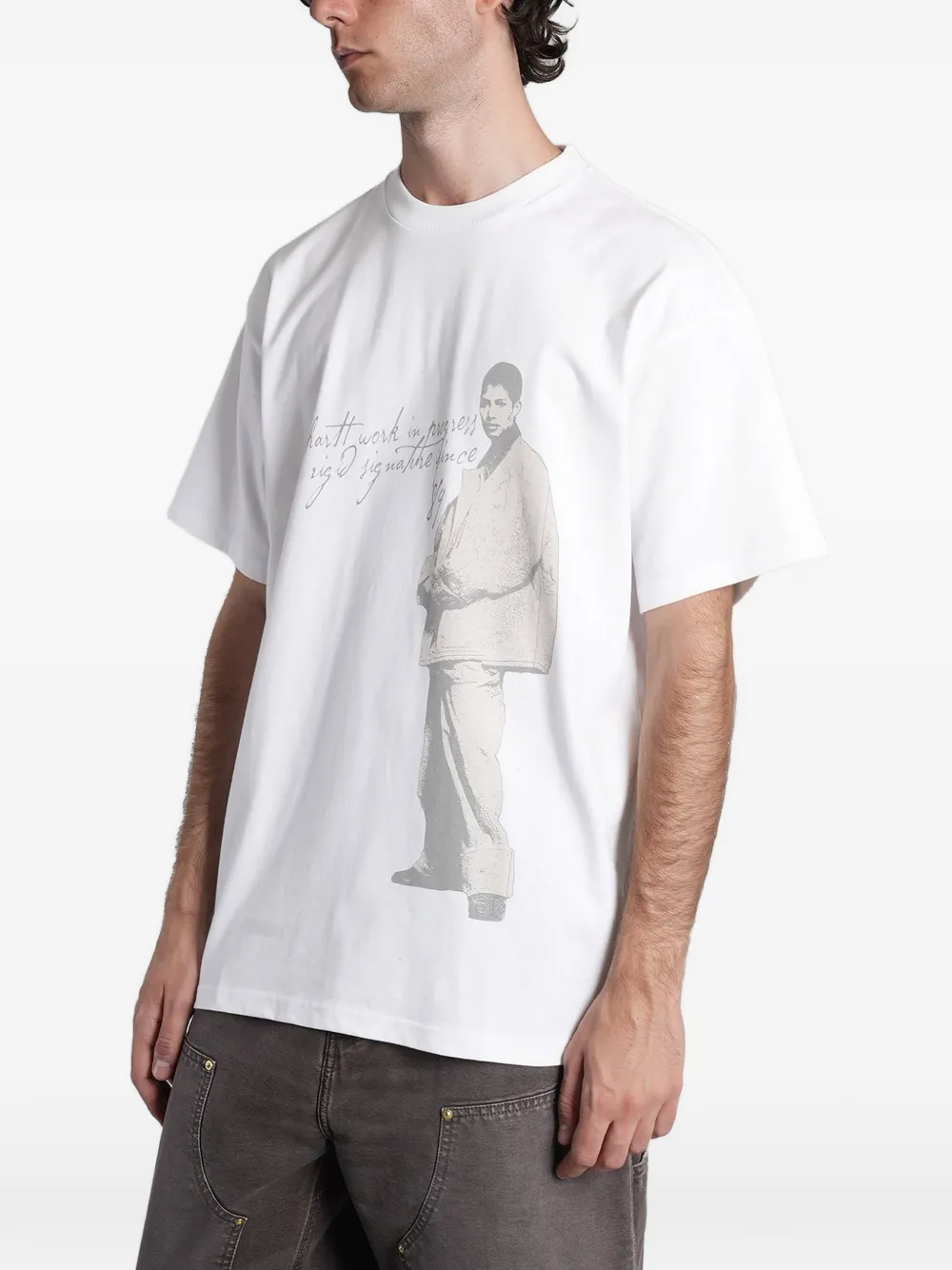 Carhartt WIP T-shirt met grafische print Wit