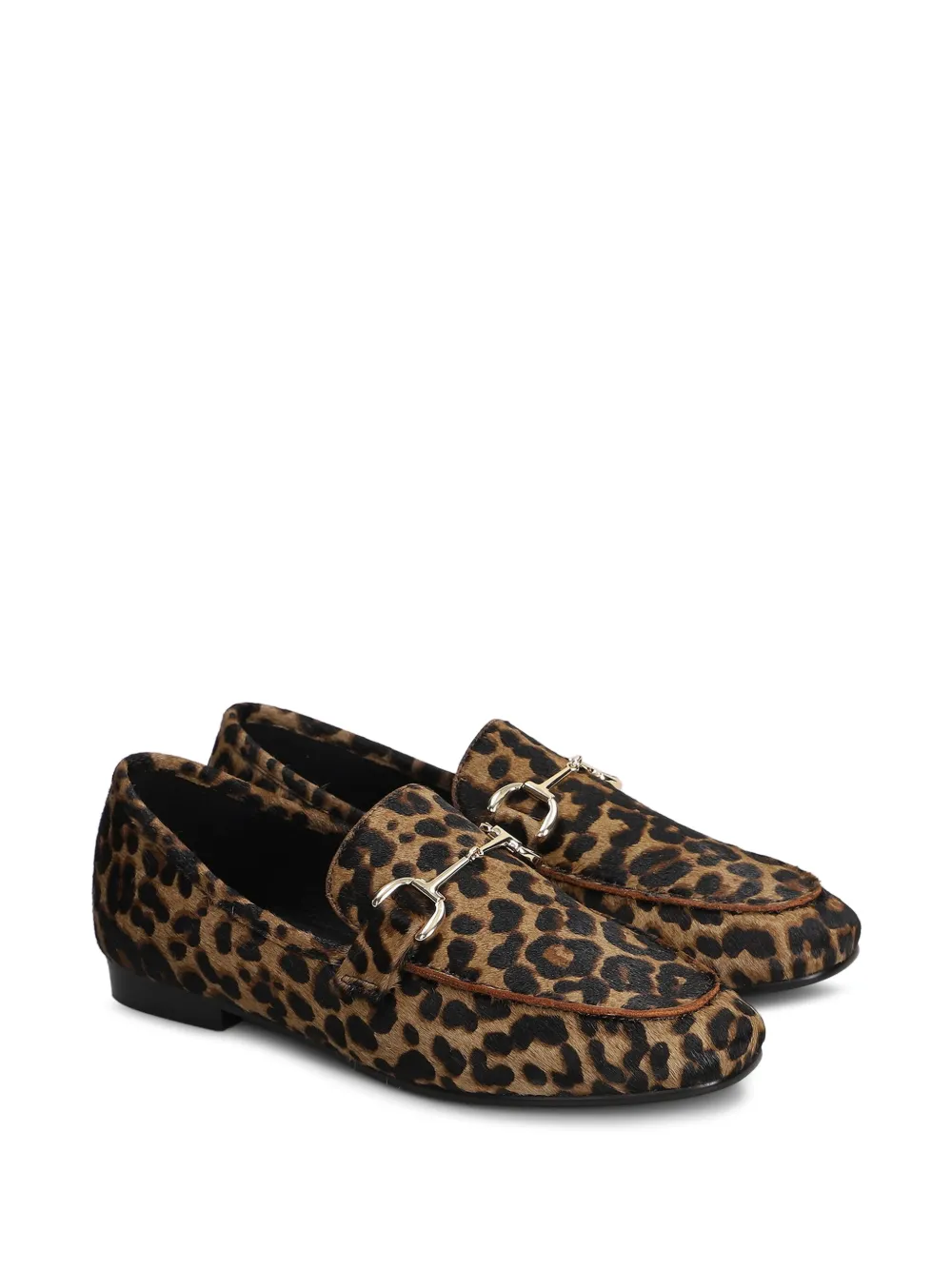 Bibi Lou Ashe 20 leopard-print loafers Bruin