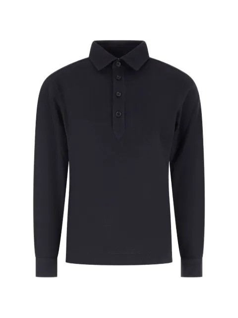 Zegna long-sleeve polo shirt