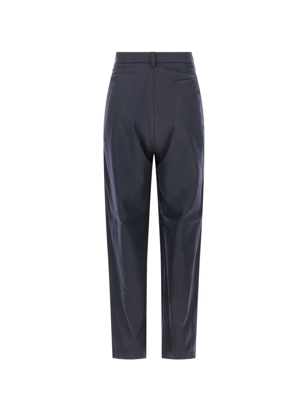 TRUE AVENUE Wollen plooibroek Blauw