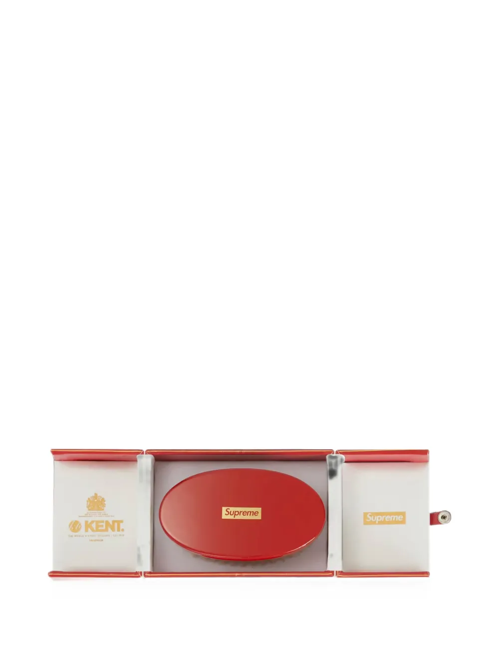 Supreme Kent Military haarborstel Rood