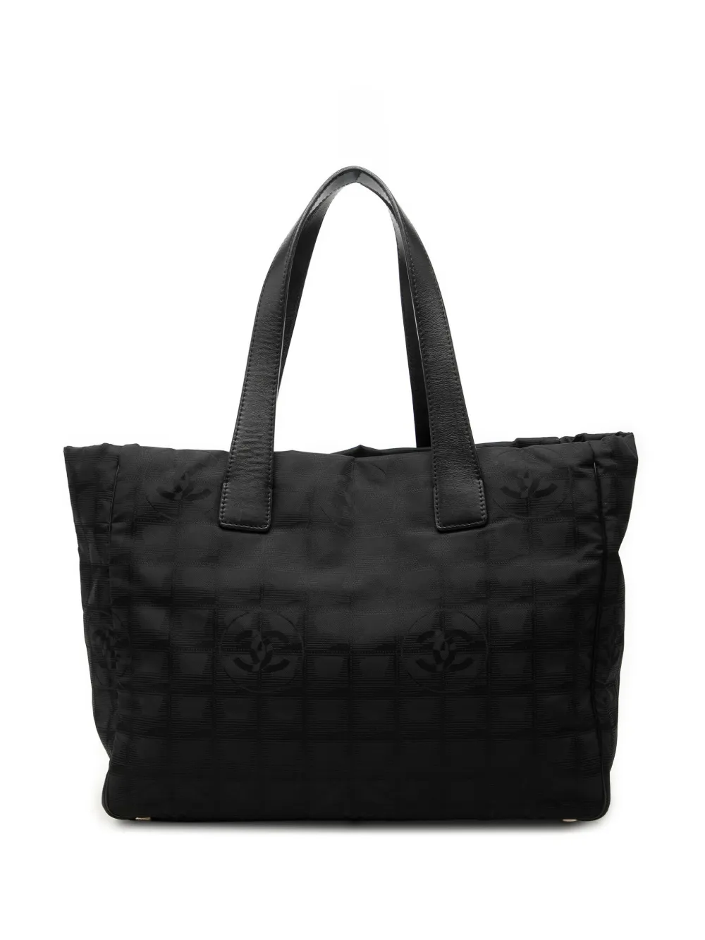 CHANEL Pre-Owned 2008-2009 New Travel Line Nylon tote bag - Nero