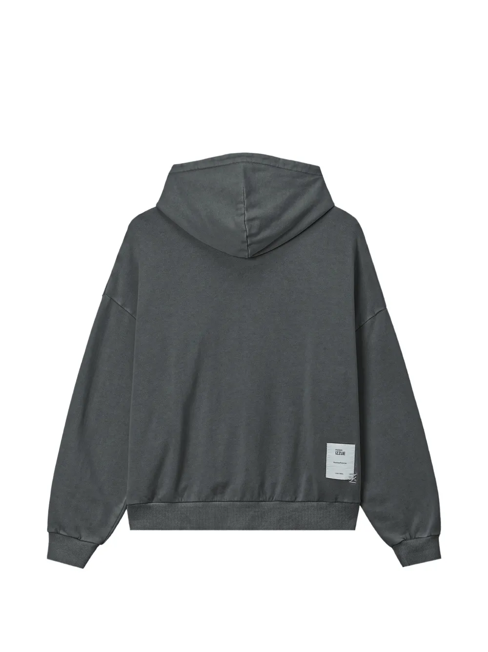 izzue Hoodie met logoprint Grijs