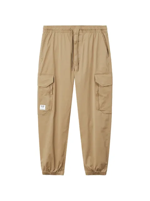 FINGERCROXX elasticated-cuffs cargo pants