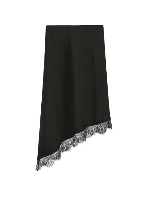 b+ab falda midi asimétrica