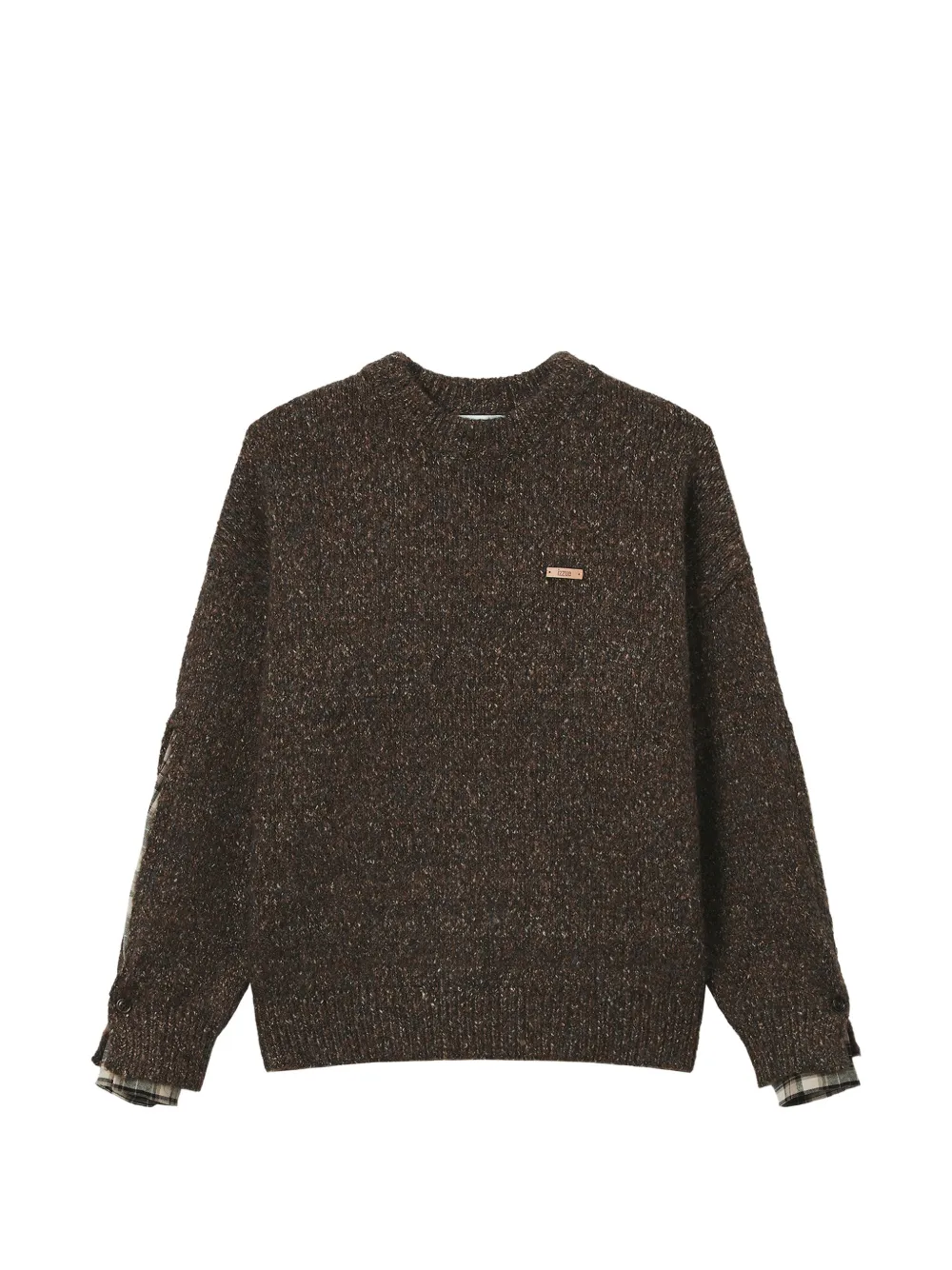 izzue marl-knit sweater