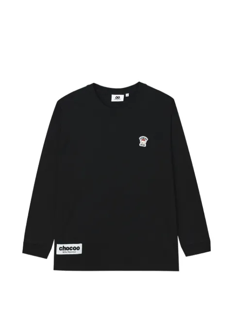 CHOCOOLATE logo-patch long-sleeve T-shirt