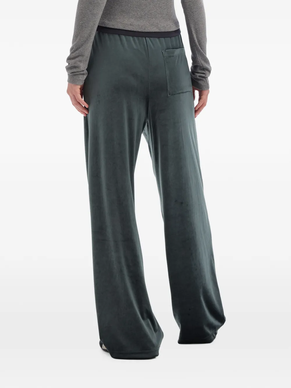 tout a coup Fluwelen broek met trekkoord Groen