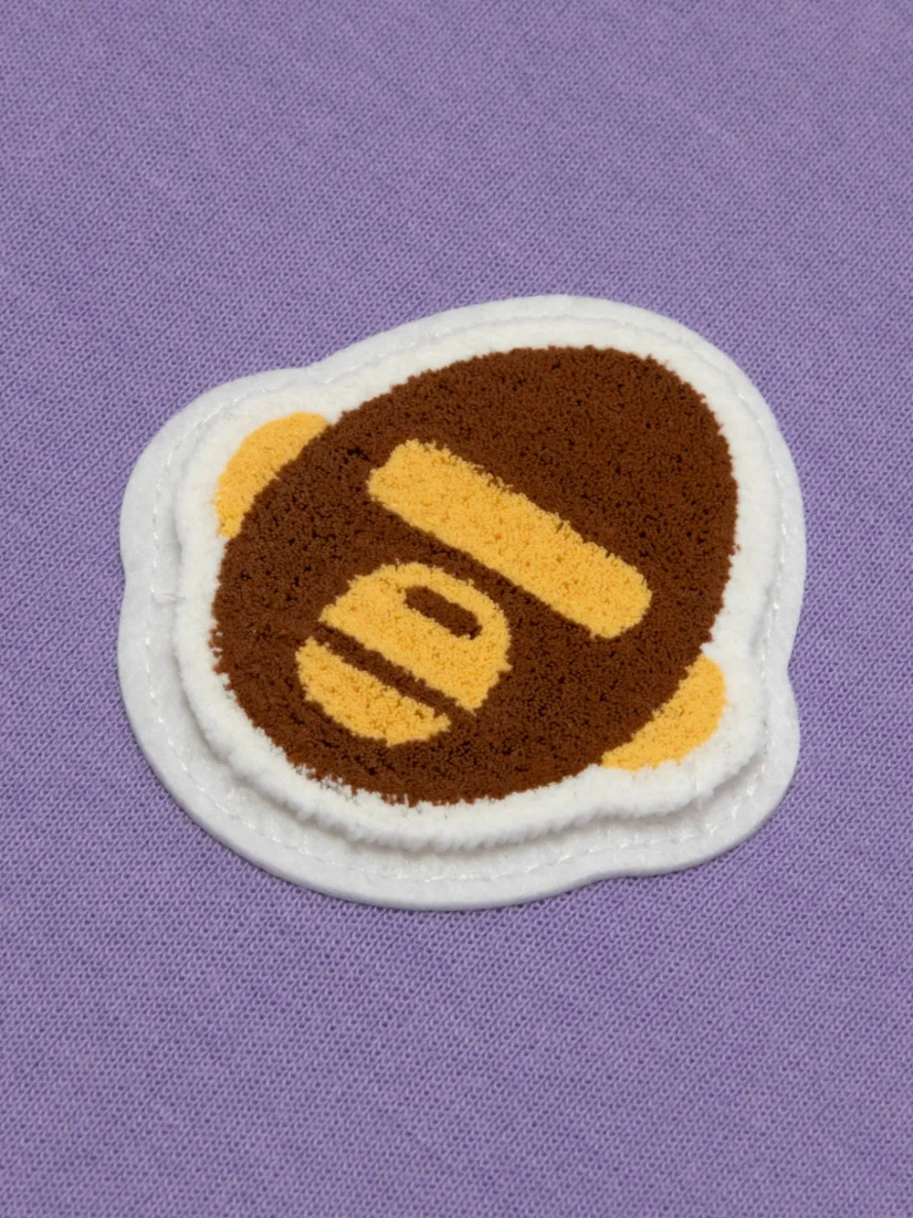 AAPE BY *A BATHING APE Hoodie met logopatch Paars
