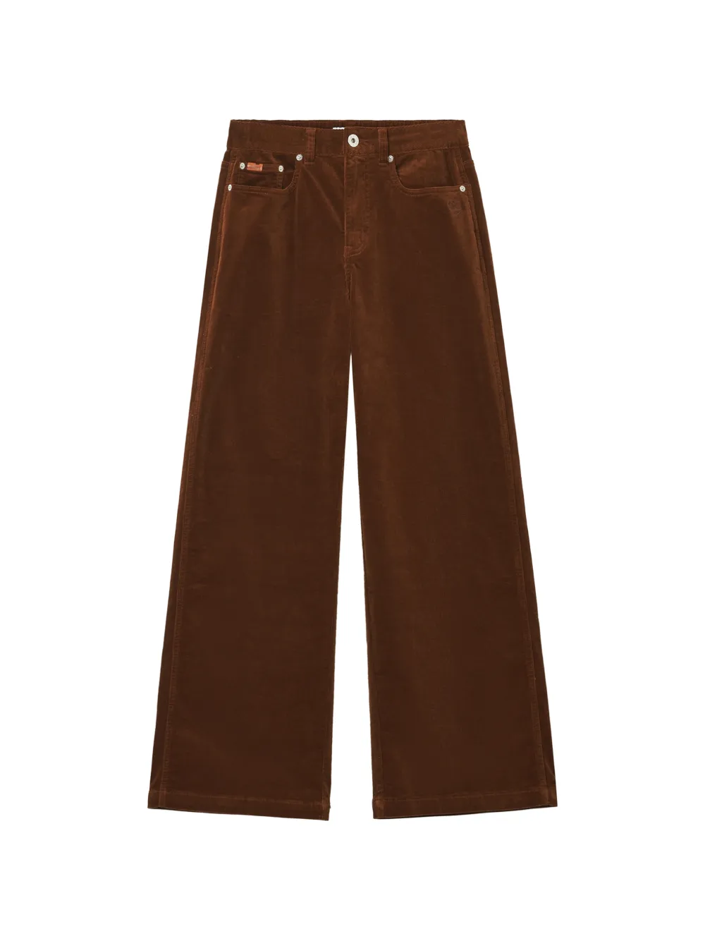 CHOCOOLATE corduroy wide-leg trousers