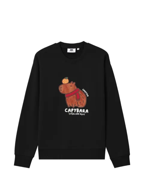 CHOCOOLATE capybara-print sweatshirt