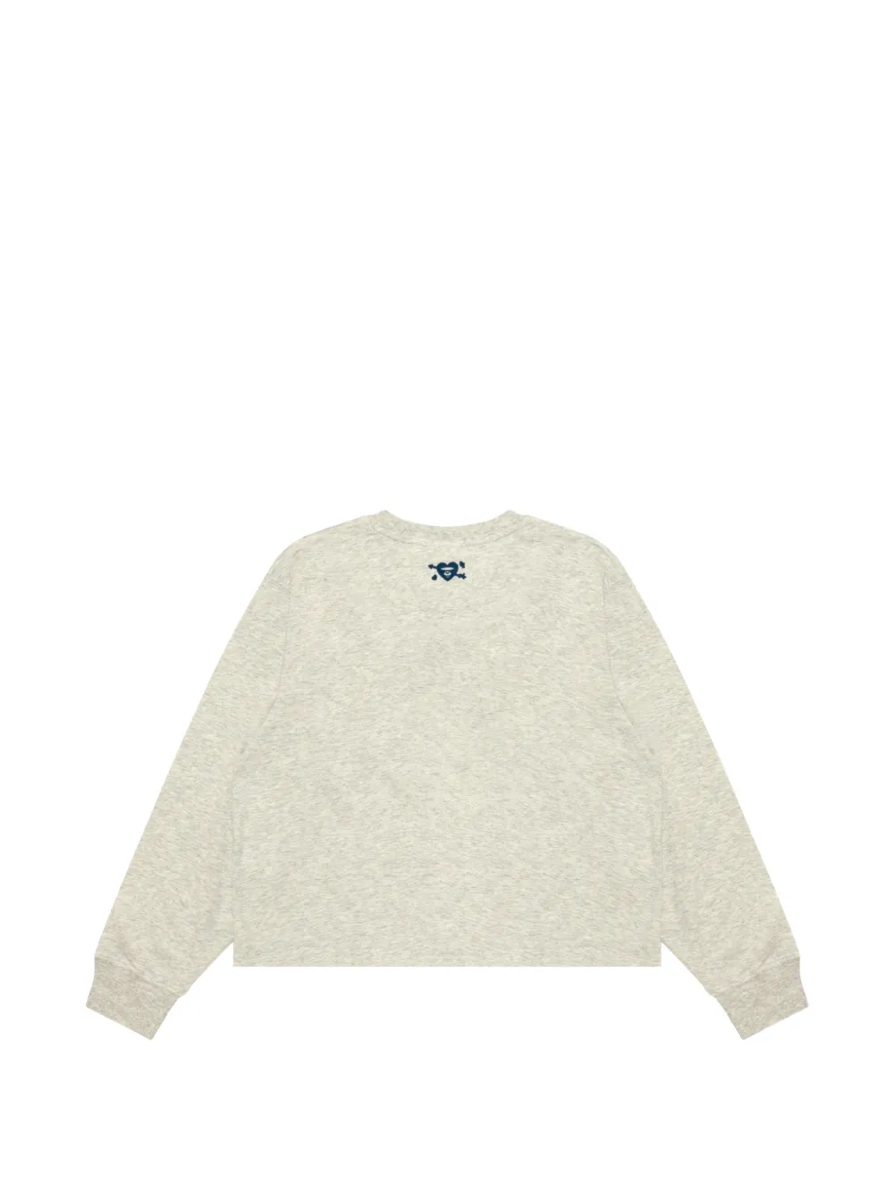 AAPE BY *A BATHING APE graphic-print long-sleeve T-shirt Grijs