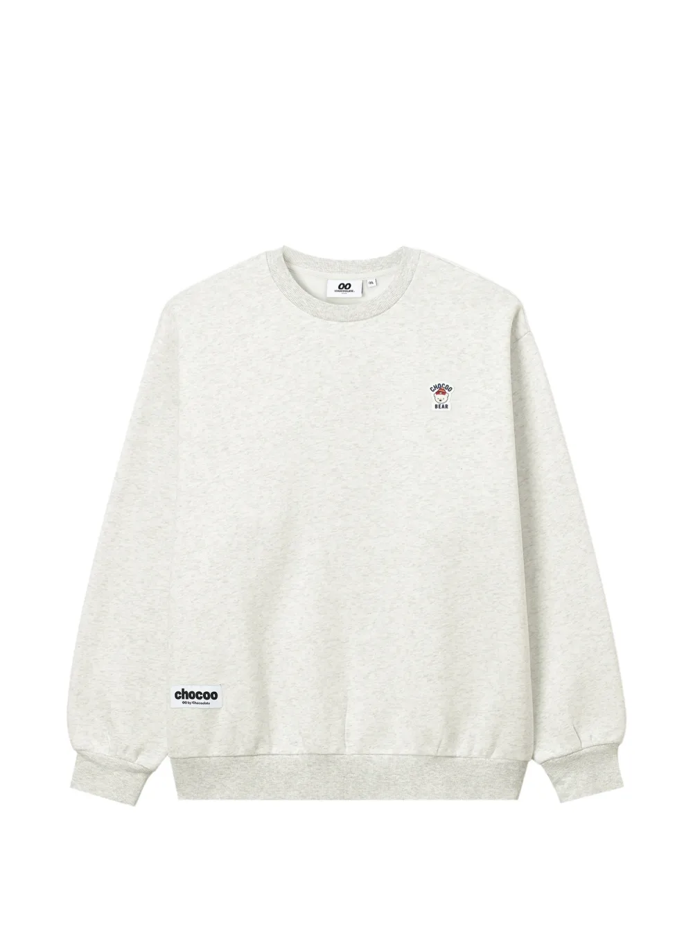 CHOCOOLATE logo-patch sweater | gris | Image 1