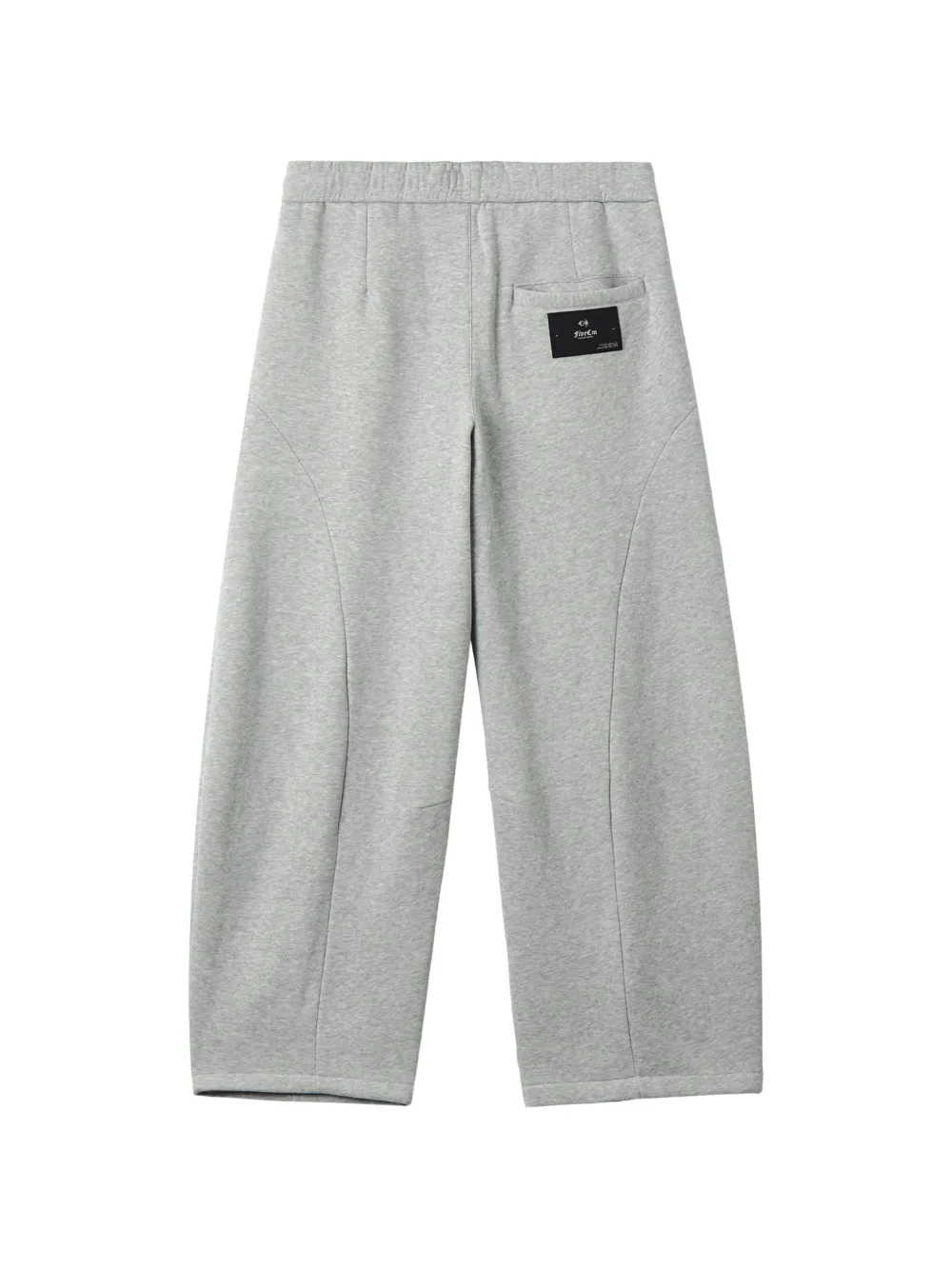 FIVE CM Trainingsbroek met plooien en vlakken Grijs