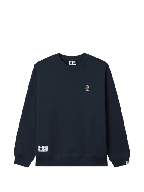 FINGERCROXX logo-patch cotton sweatshirt