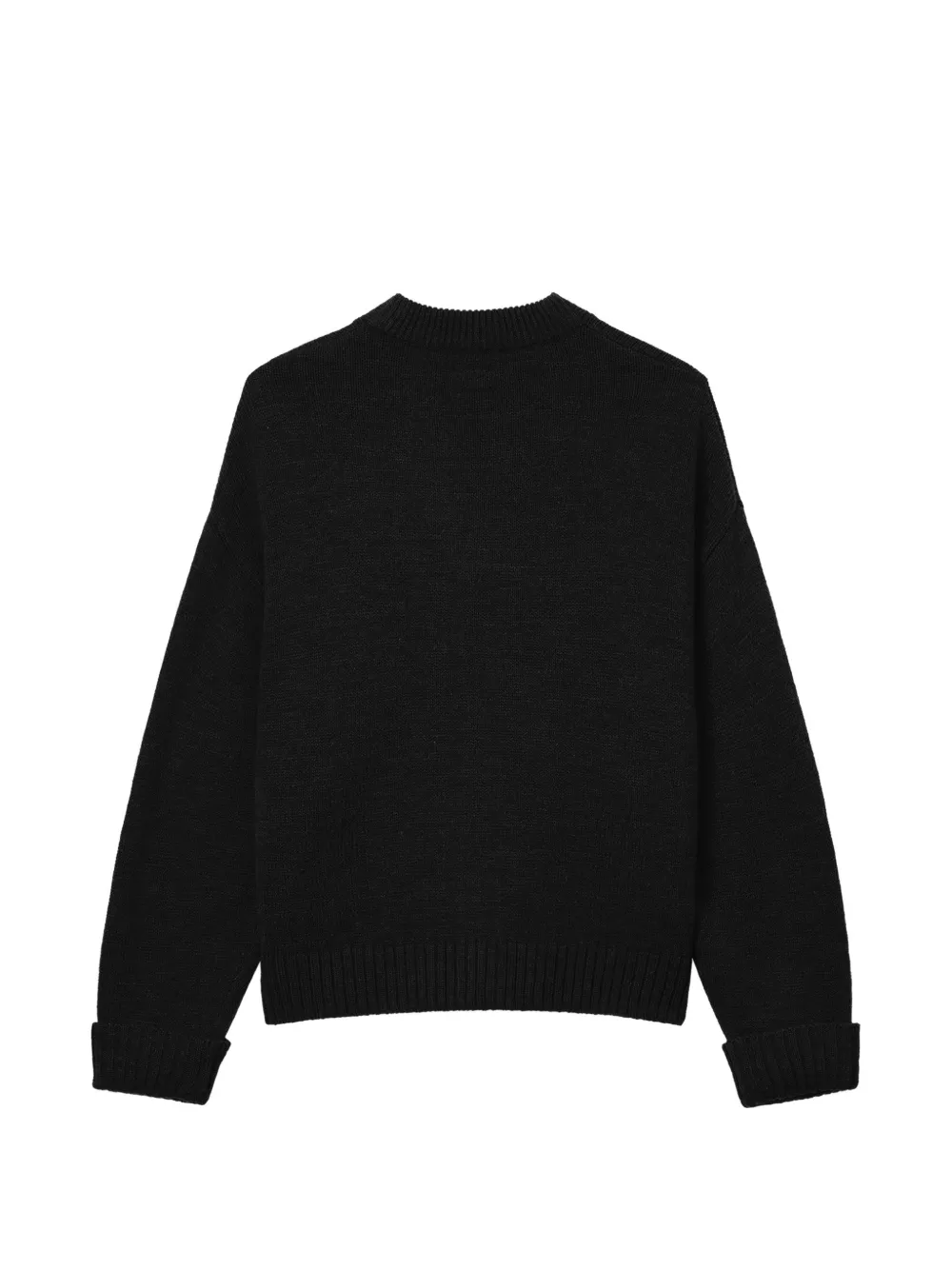 izzue Vest met logopatch Zwart