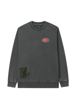 Maison MIHARA YASUHIRO ダメージ スウェットシャツ | ブラック