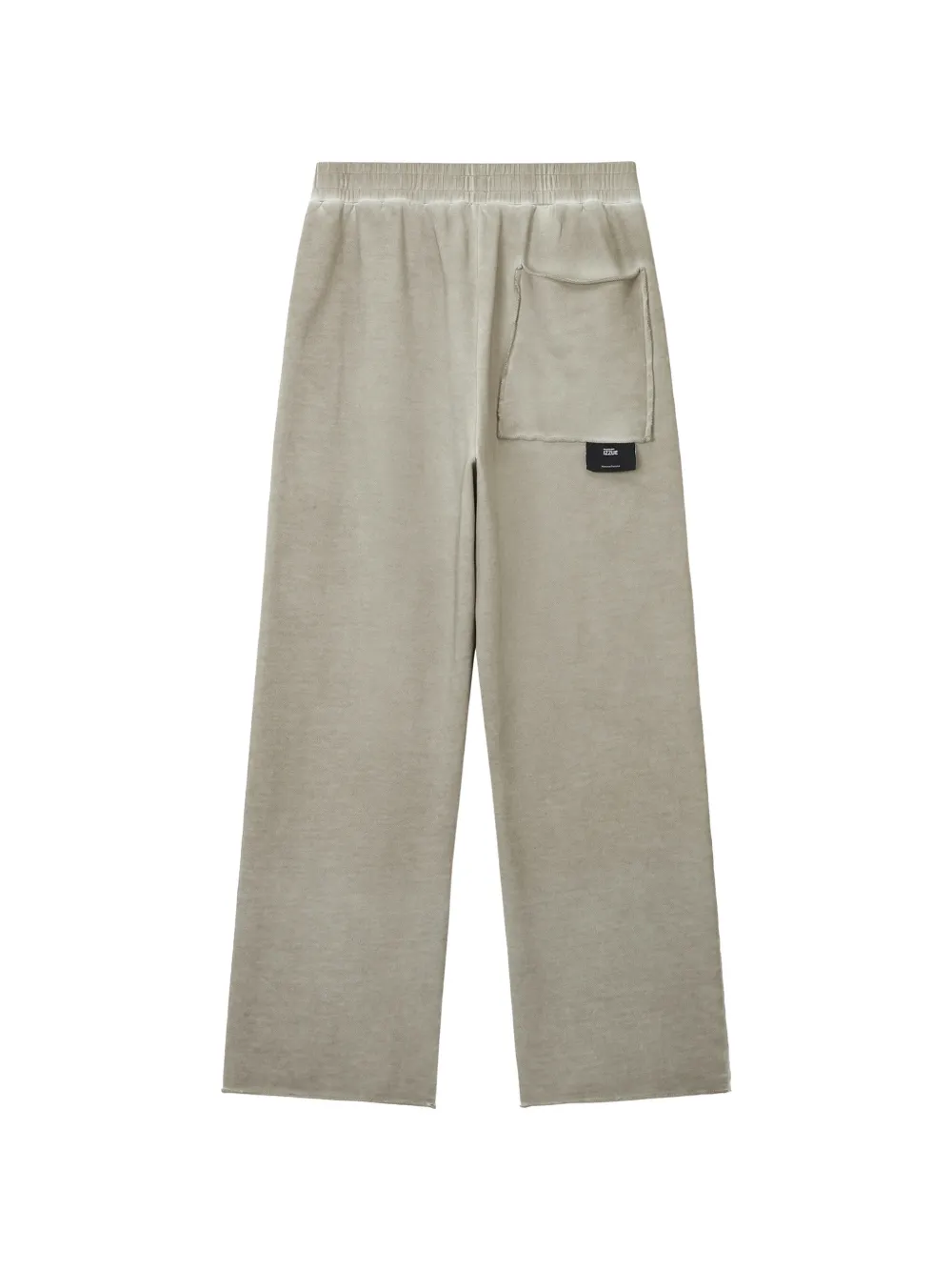 izzue Trainingsbroek met gerafelde afwerking en vervaagd effect Beige