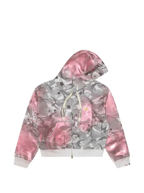 AAPE BY *A BATHING APE® sudadera con capucha y estampado militar