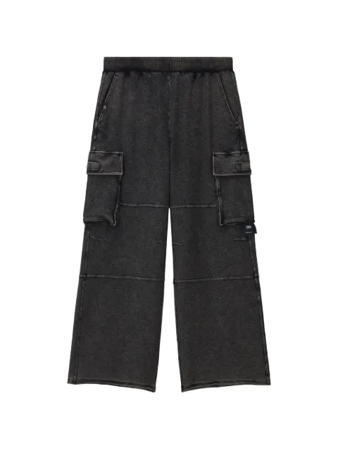 izzue faded-effect cargo pants