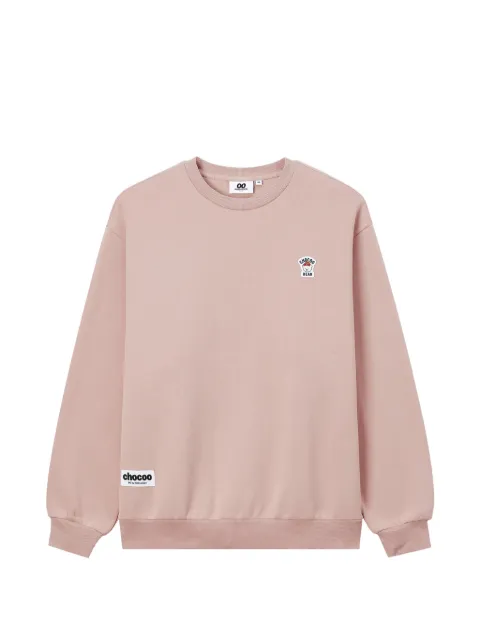 CHOCOOLATE logo-patch sweater