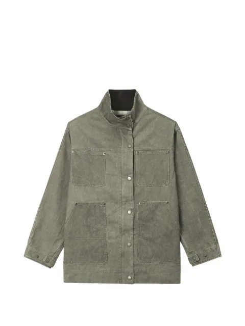 tout a coup high-neck cotton jacket
