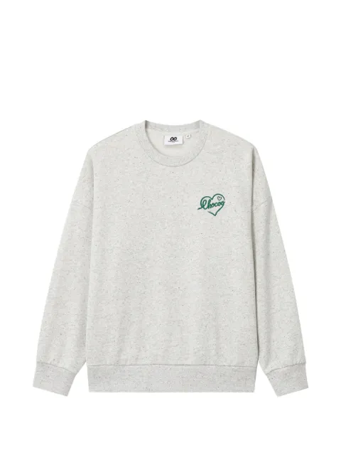 CHOCOOLATE graphic-print cotton sweatshirt