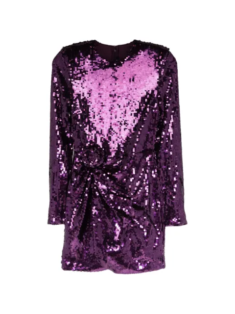 ROTATE BIRGER CHRISTENSEN sequin long-sleeve mini dress