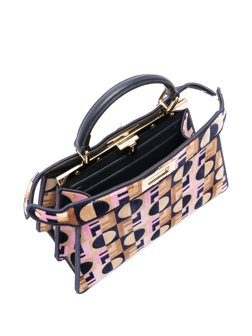 FENDI Peekaboo ISeeU shopper Bruin