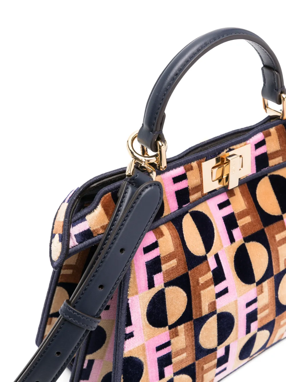 FENDI Peekaboo ISeeU shopper Bruin