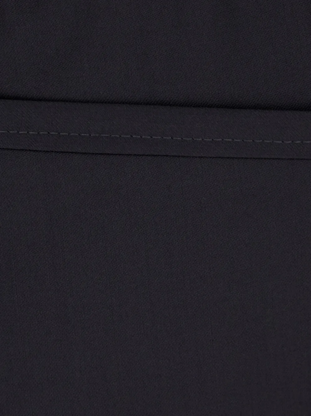Zegna elasticated-waistband tailored trousers Blauw
