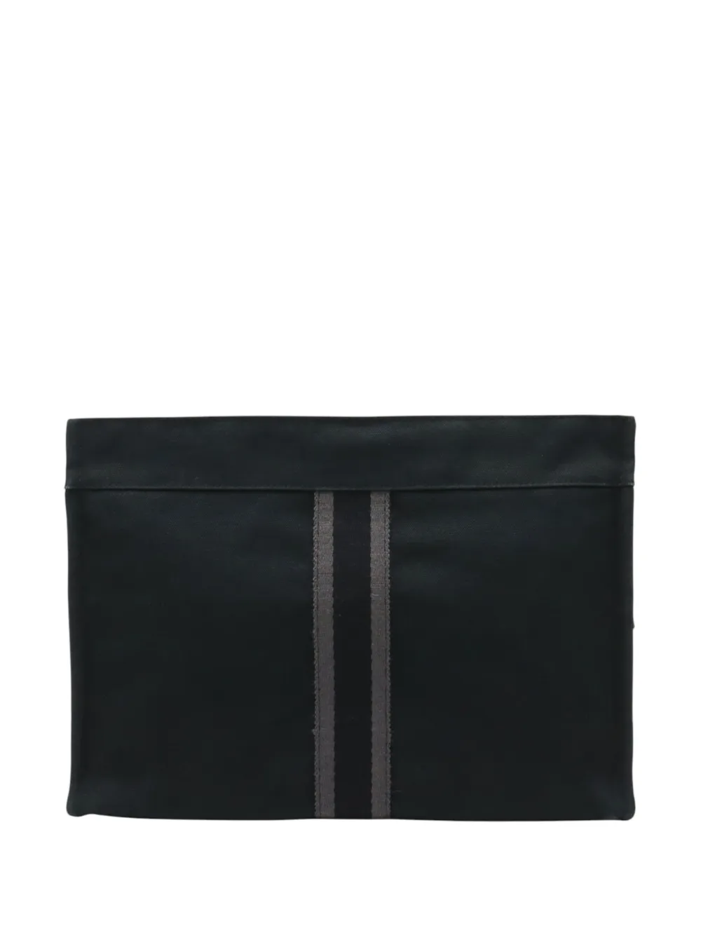 Hermès Pre-Owned 1990-2010 Canvas Fourre Tout clutch bag - Nero