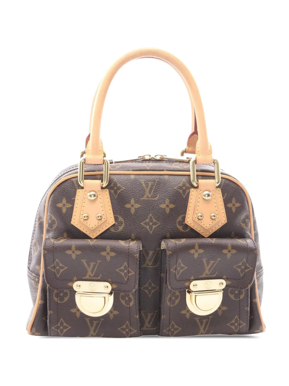 Louis Vuitton Pre-Owned 2006 Monogram Manhattan PM Handtasche - Braun