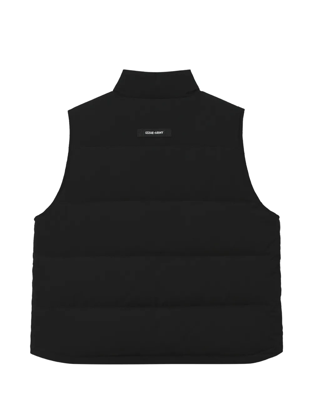 izzue Bodywarmer met logopatch Zwart