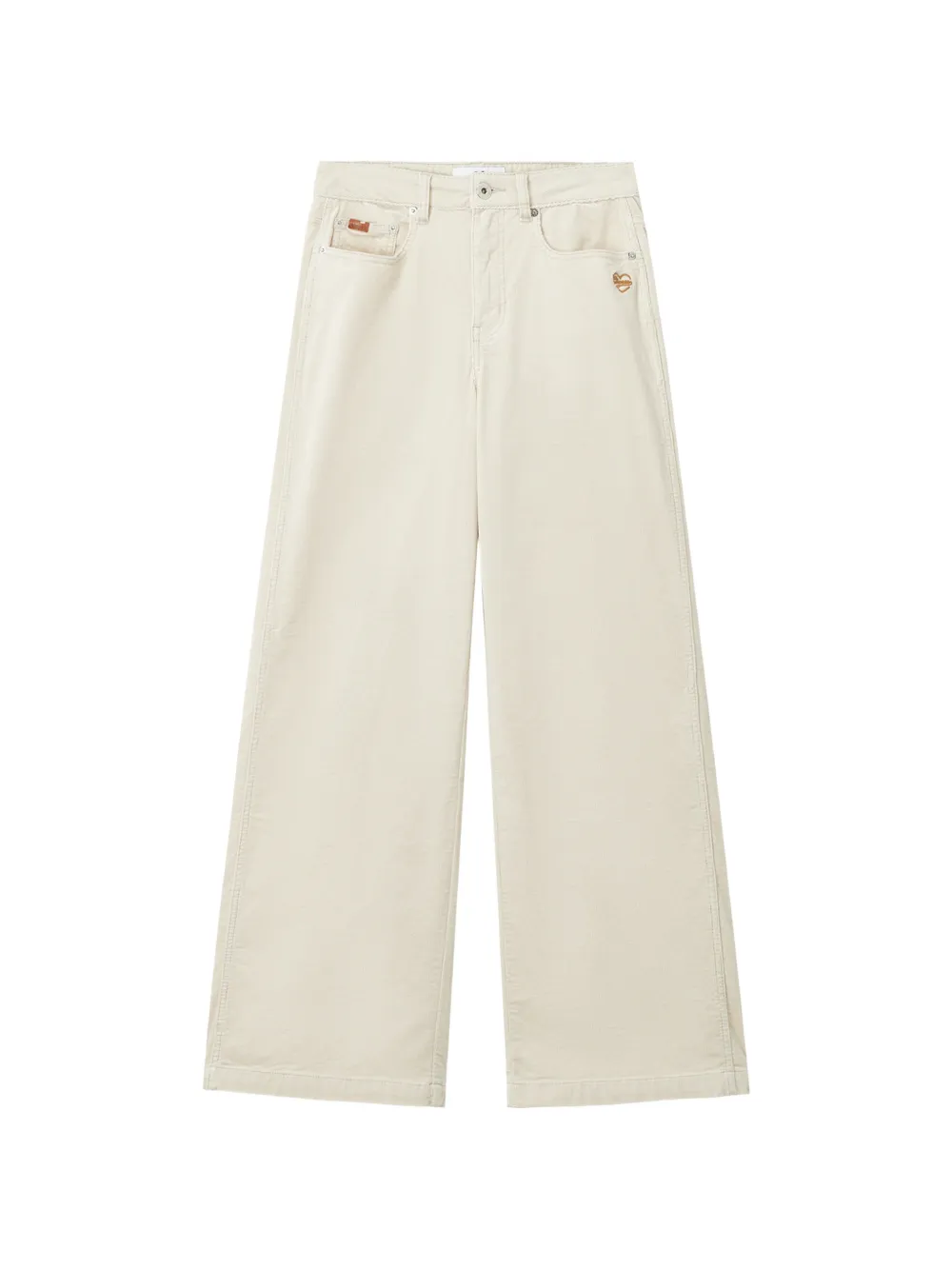 CHOCOOLATE wide-leg corduroy trousers