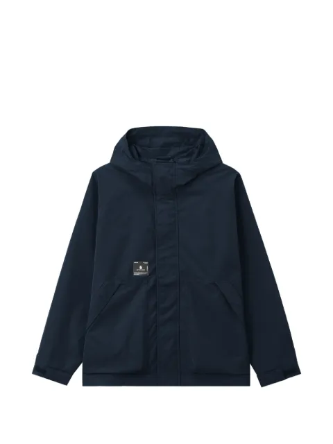 FINGERCROXX logo-print hooded jacket