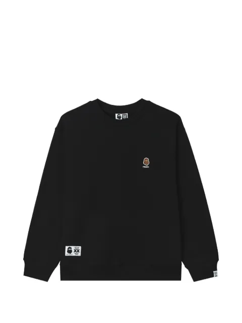 FINGERCROXX logo-patch sweatshirt