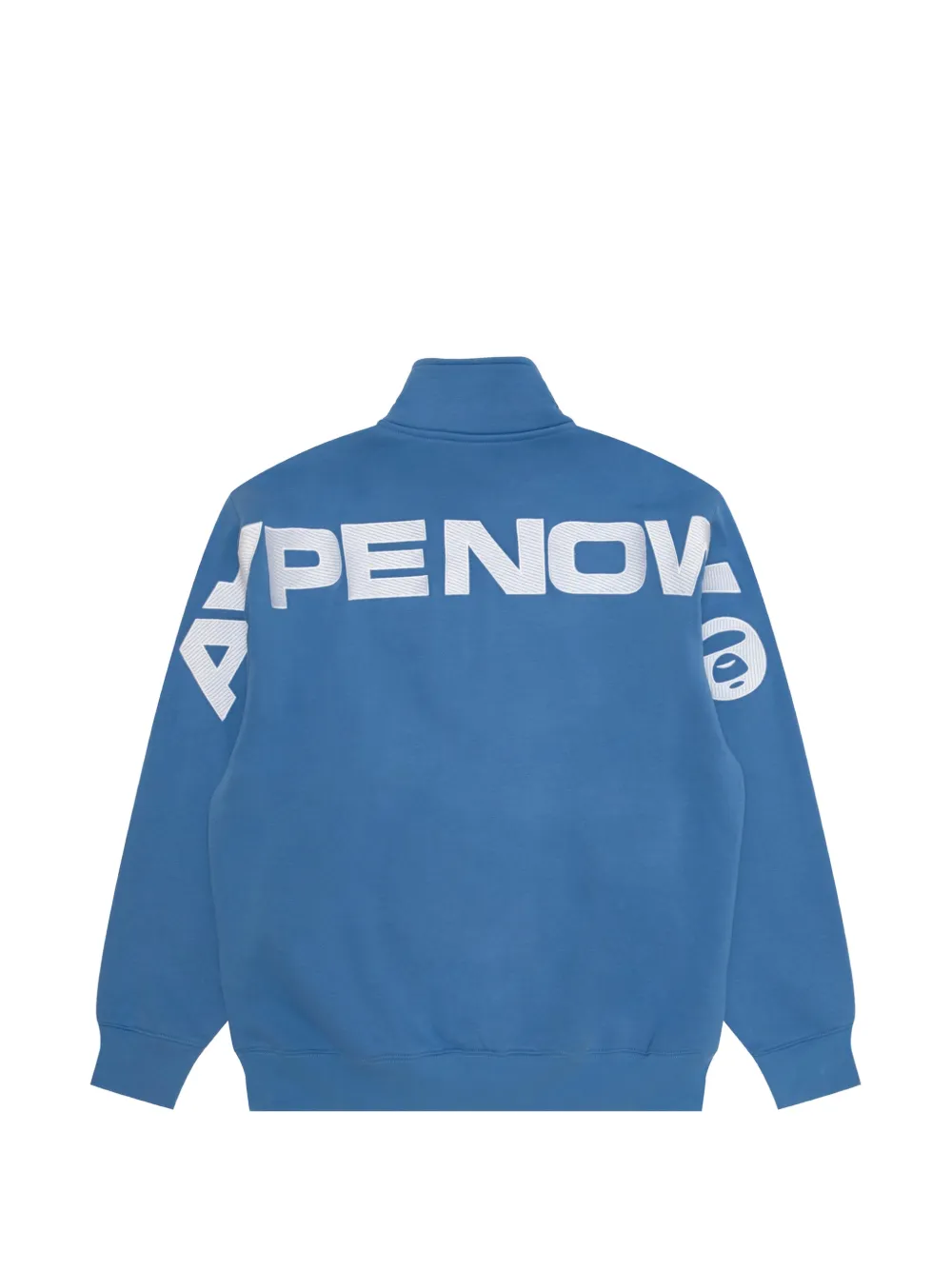 AAPE BY *A BATHING APE Sweater met geborduurd logo Blauw