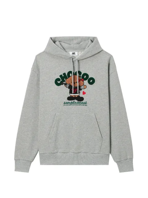 CHOCOOLATE hoodie con estampado gráfico y cordones