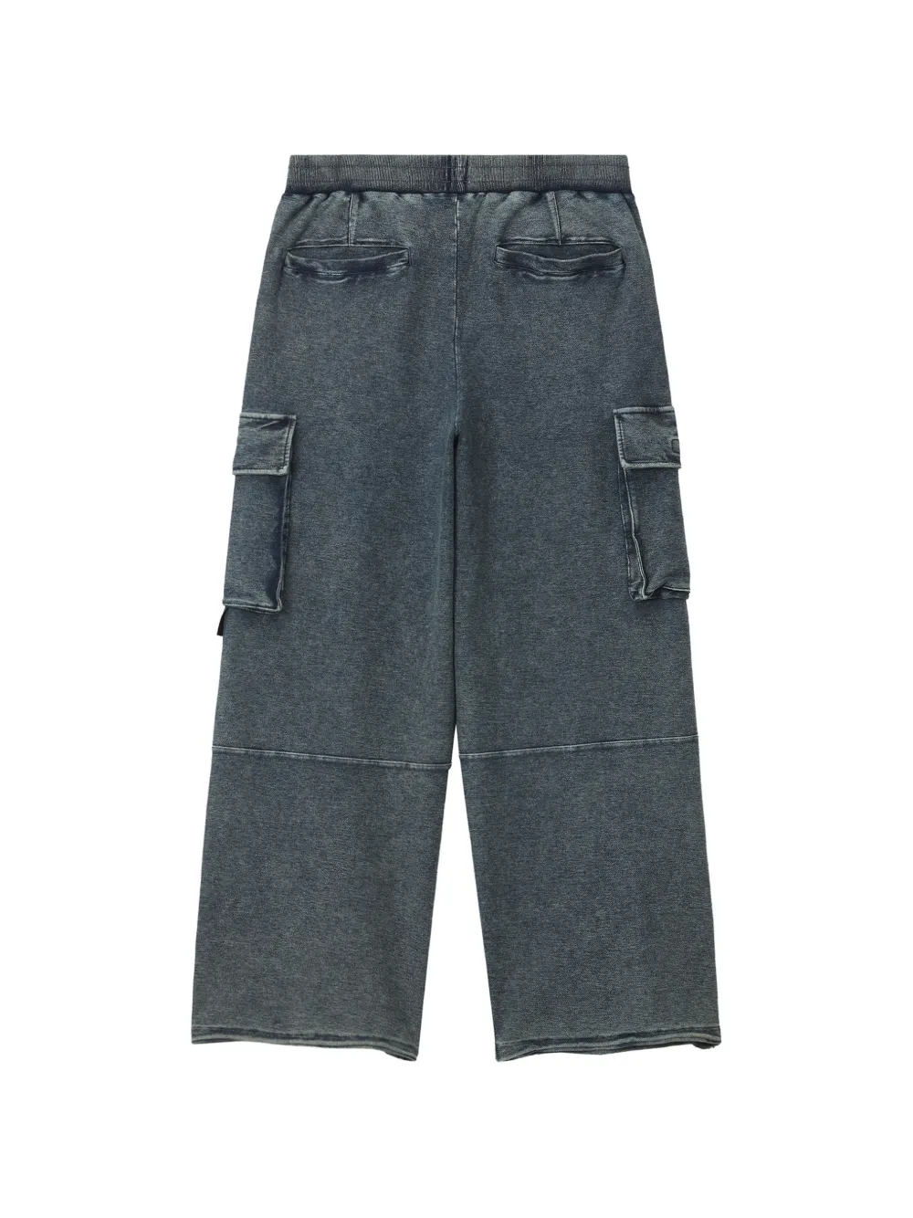 izzue faded-effect cargo pants Blauw