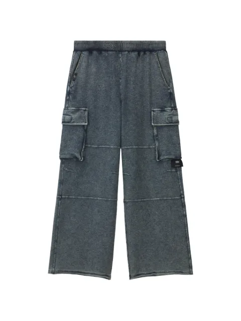 izzue faded-effect cargo pants
