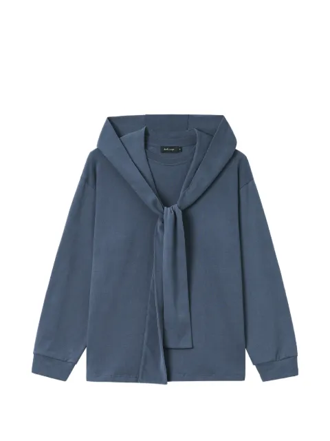 tout a coup tie-detail long-sleeve T-shirt